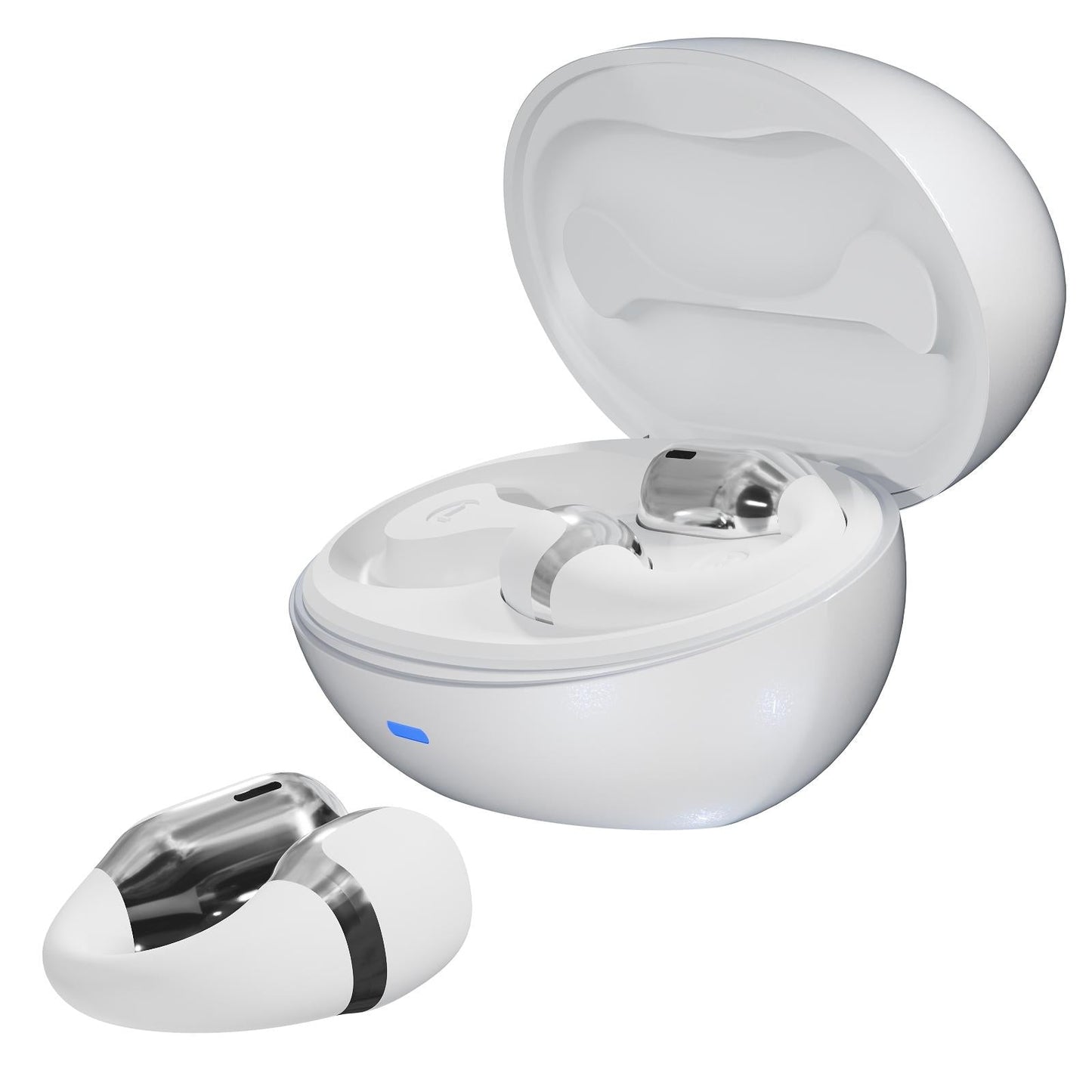 NNEDSZ Wireless Sports Bluetooth Earphones With Air Conduction - F16 Tws - Pink